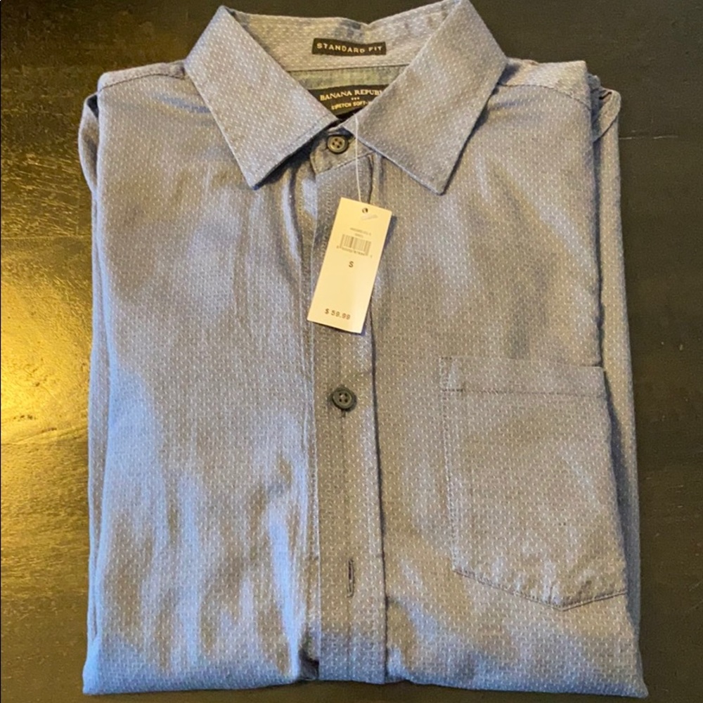 🎁 Brand New Banana Republic Button Down Shirt - S